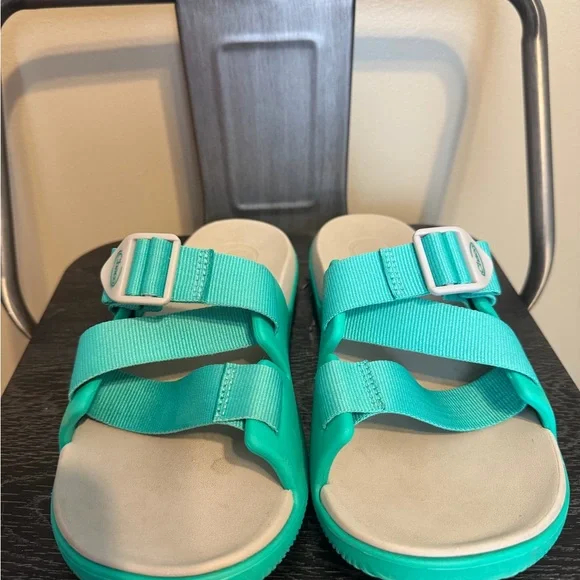 Chaco Turquoise Sandals for Women - Picture 4 of 11